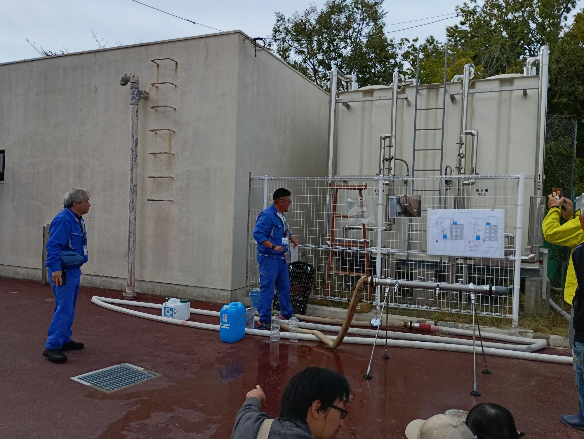 鈴原小学校訓練写真3