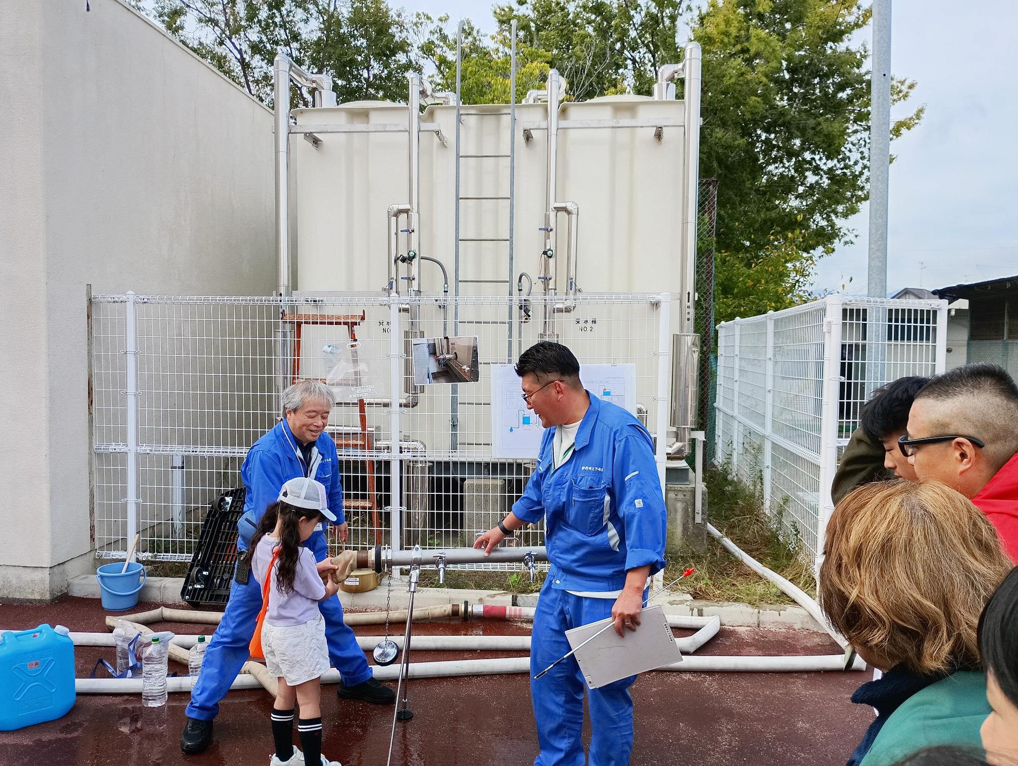 鈴原小学校訓練写真4