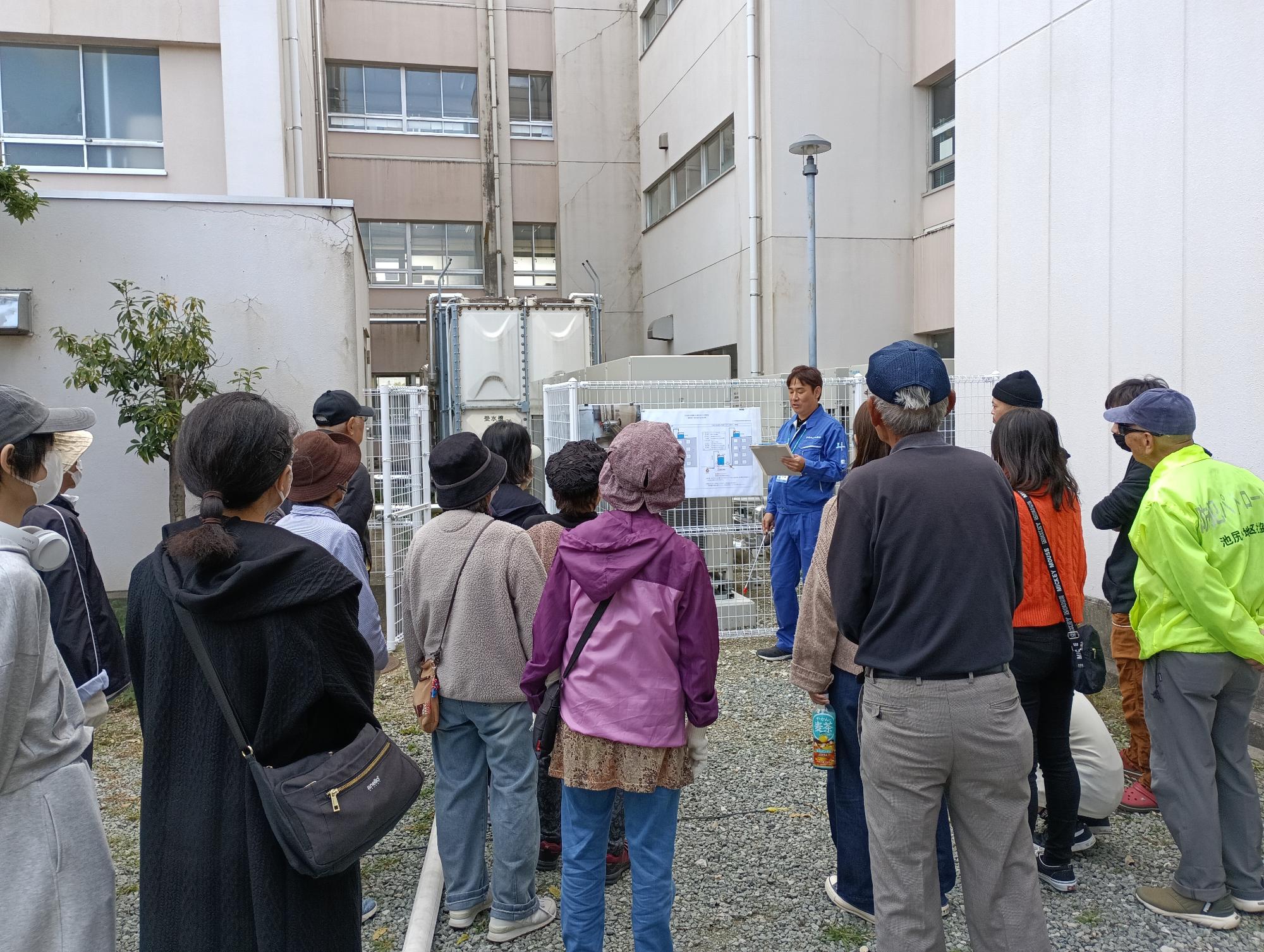 池尻小学校訓練写真1