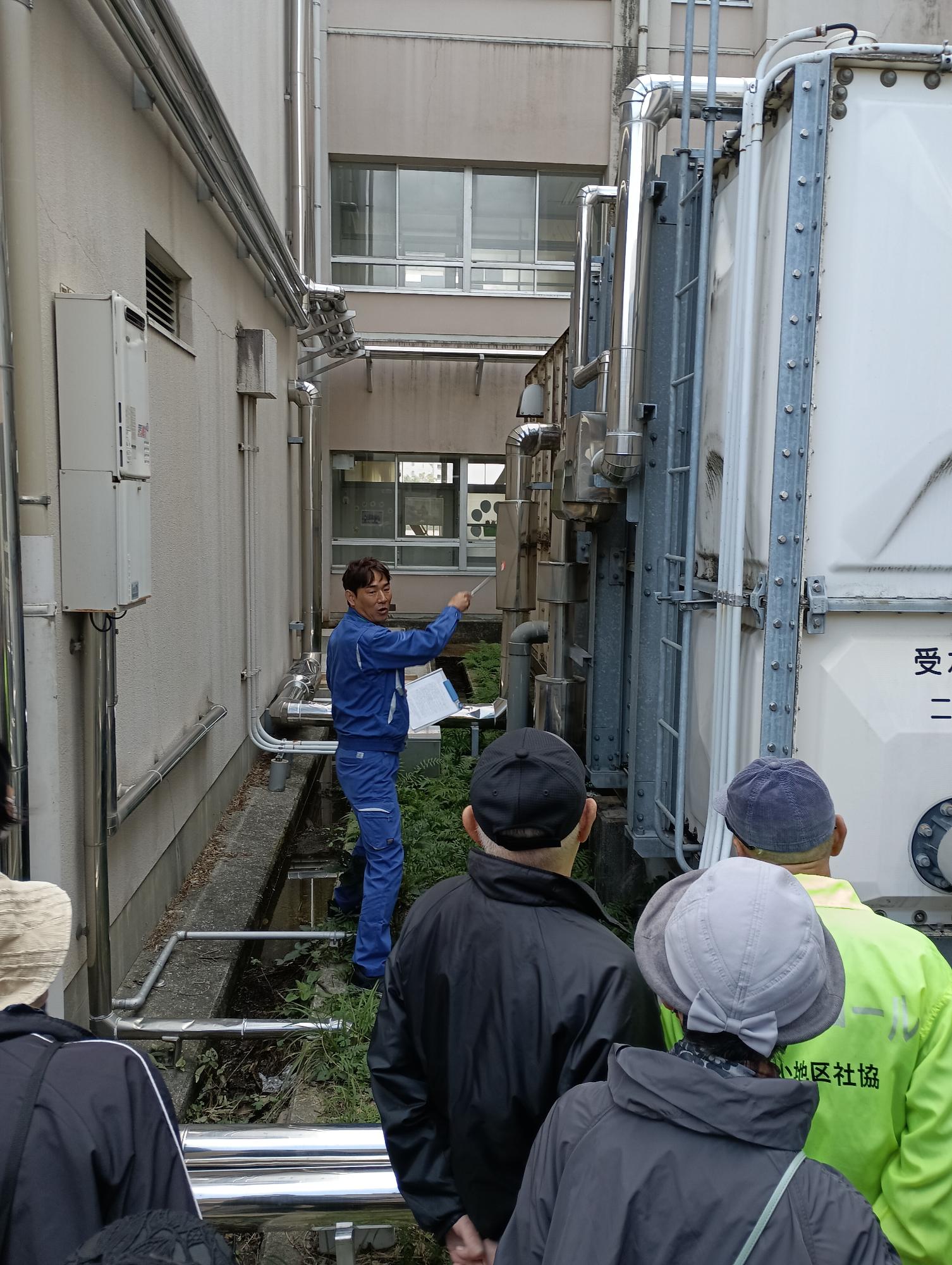 池尻小学校訓練写真3