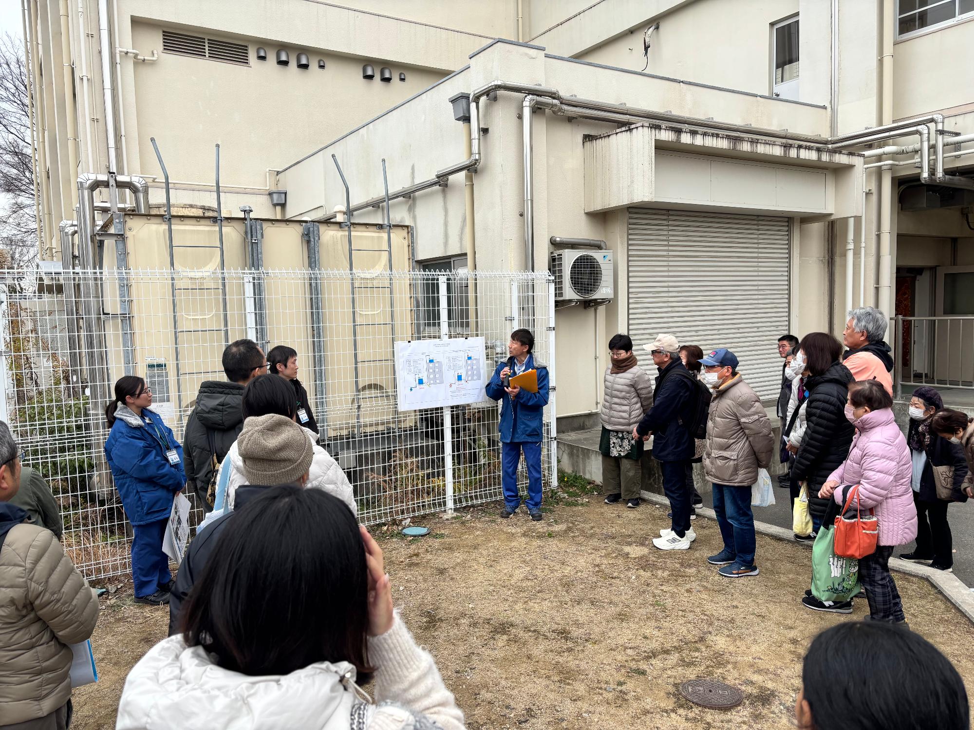 北中学校訓練写真2