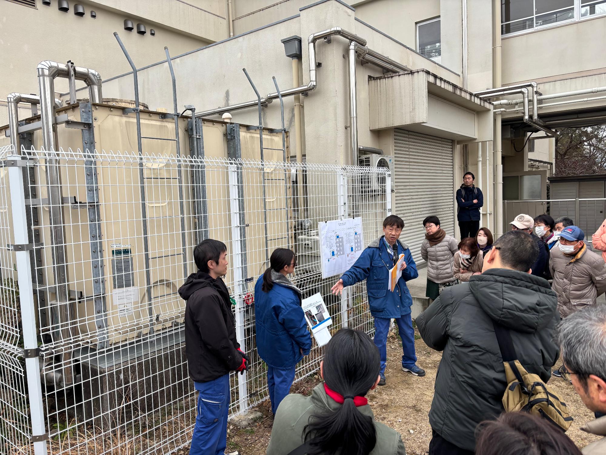 北中学校訓練写真3