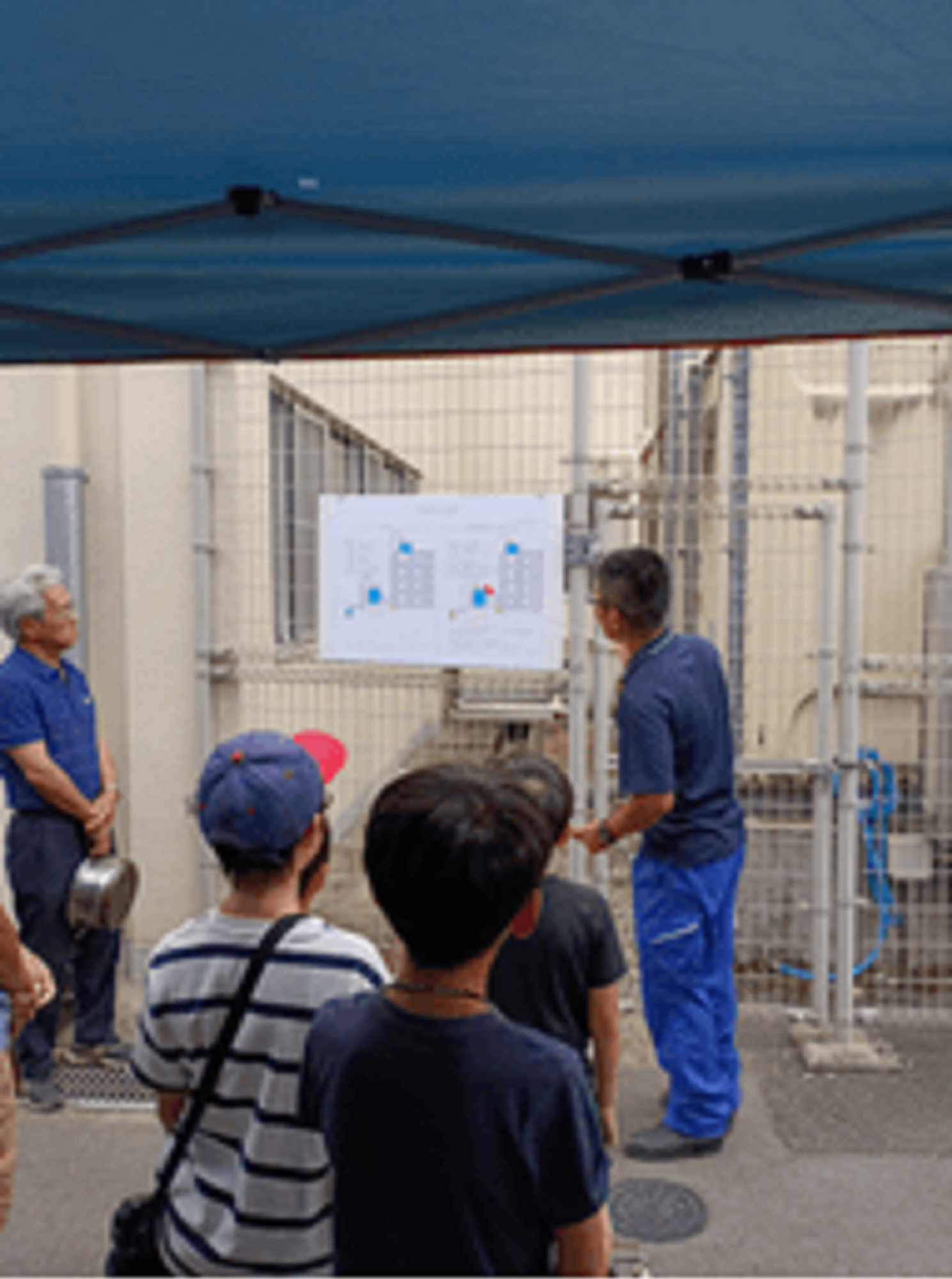 緑丘小学校訓練写真1