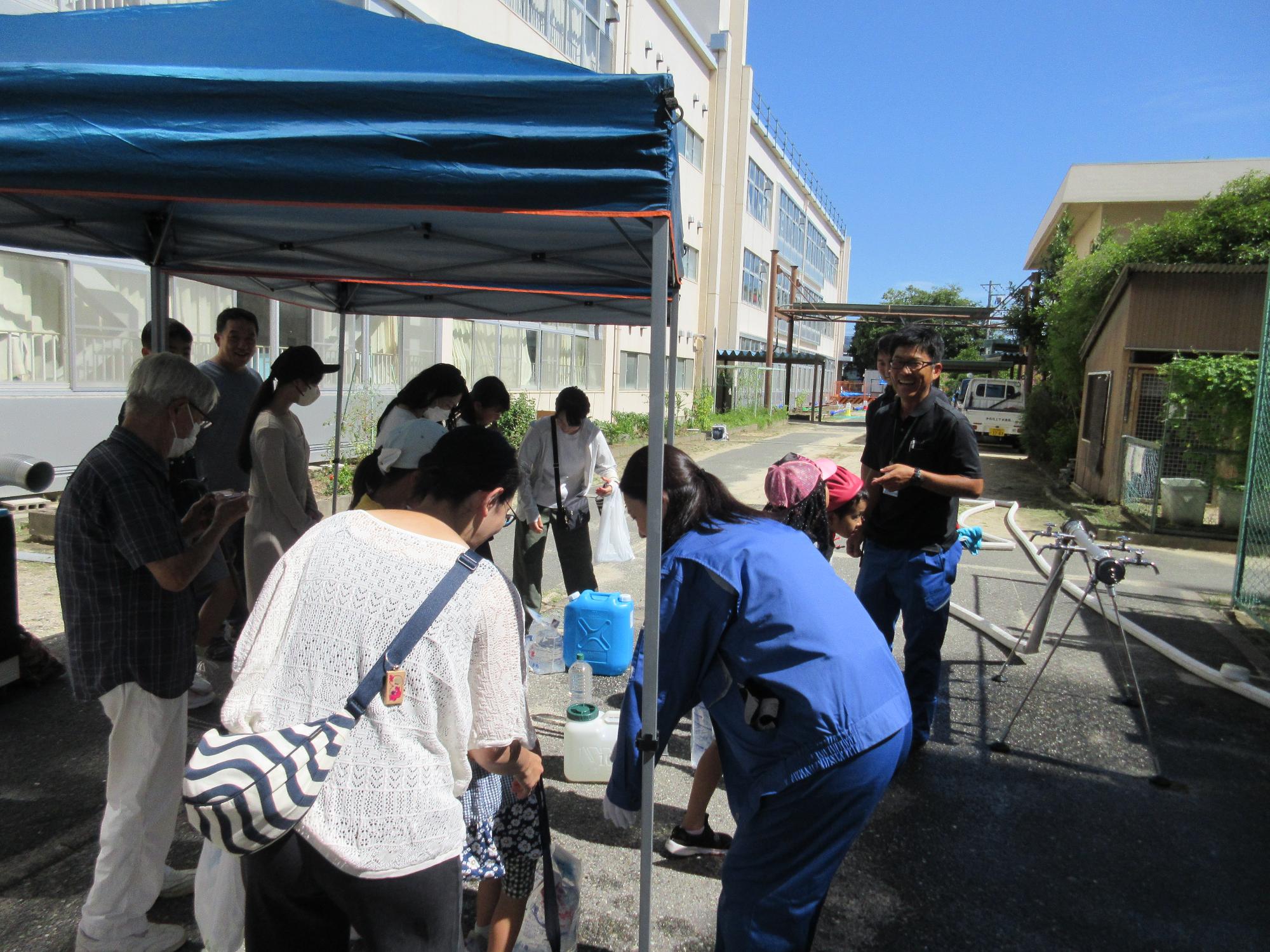 瑞穂小学校訓練写真3