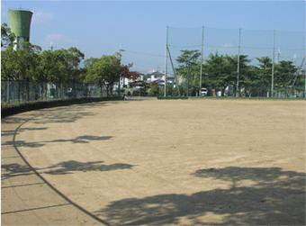 瑞ヶ丘雨水調整池の現況