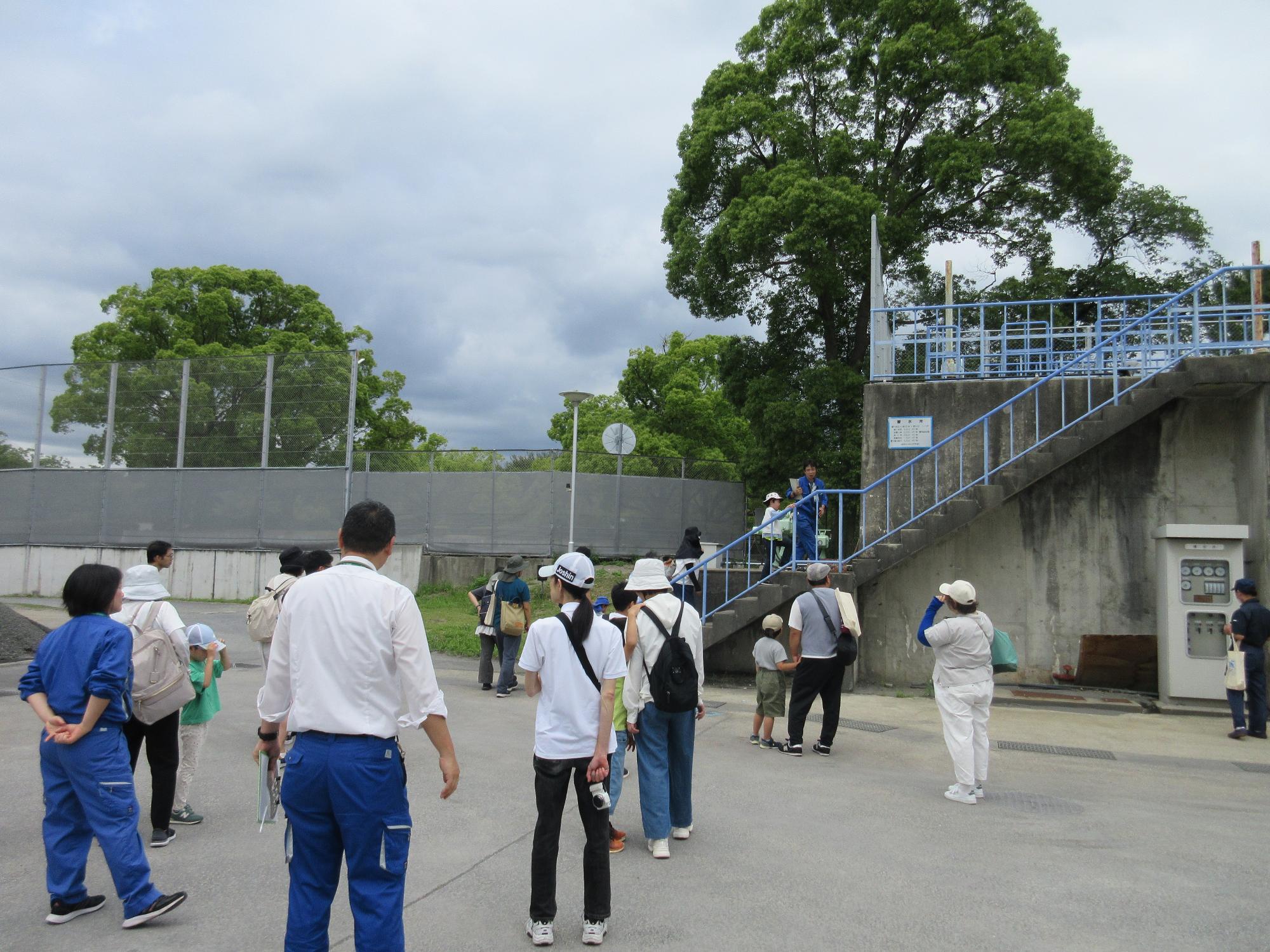 浄水場見学会2
