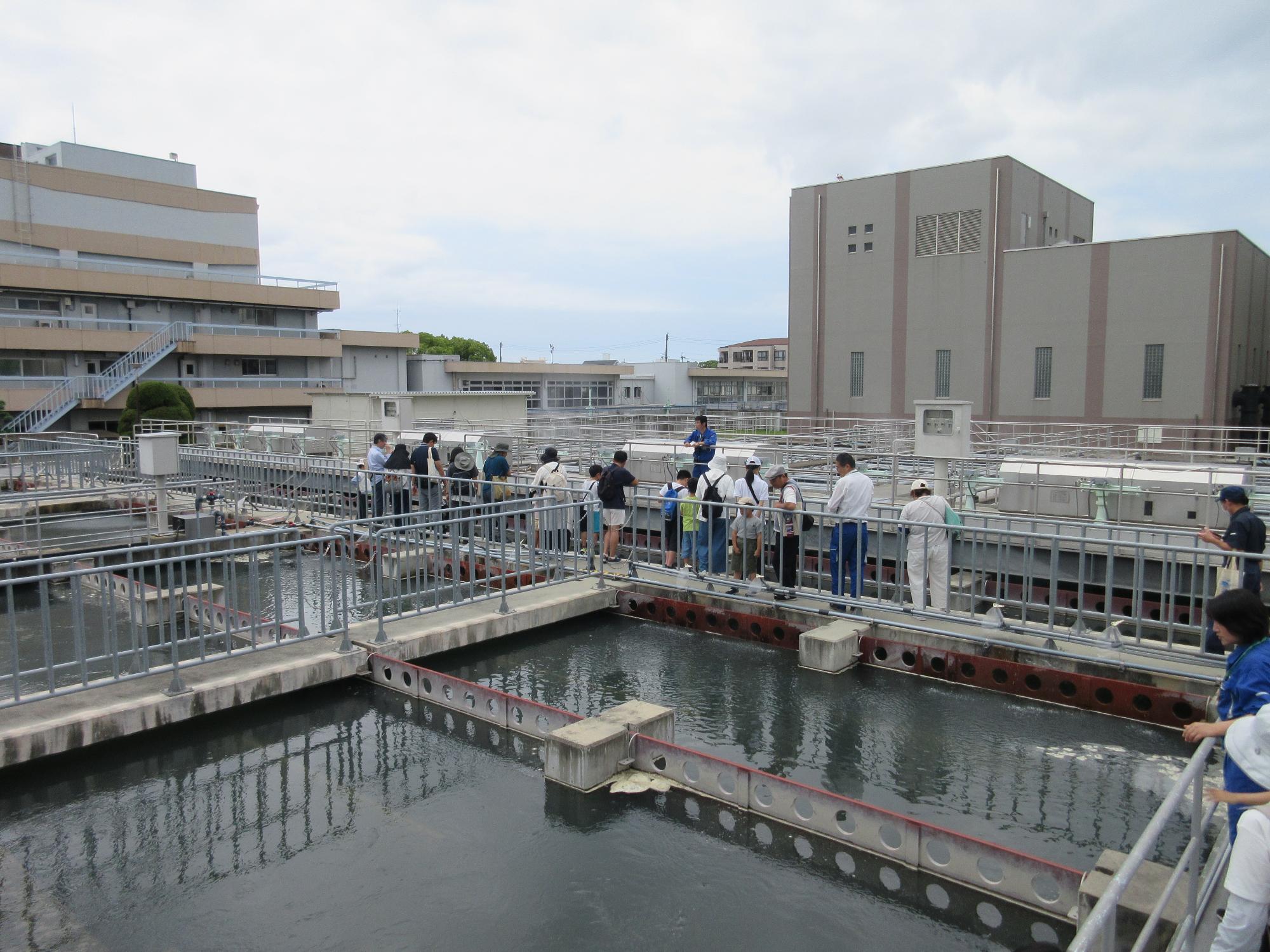 浄水場見学会2