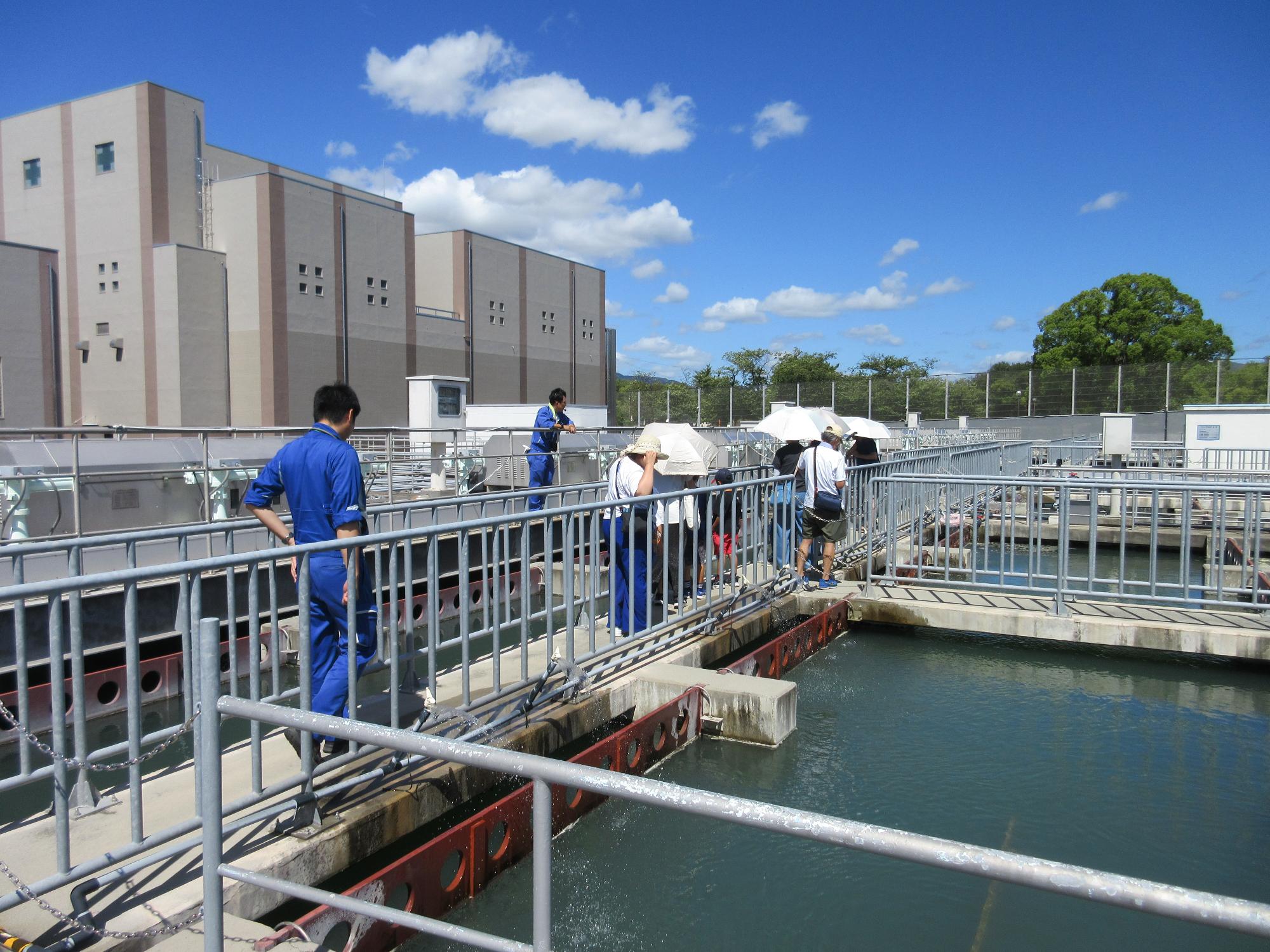 千僧浄水場見学ツアー3