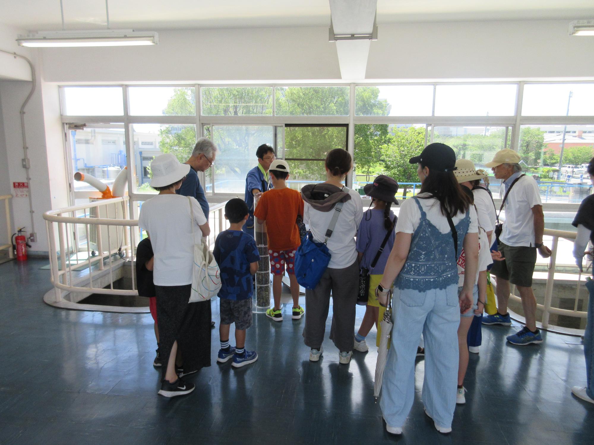 千僧浄水場見学ツアー7