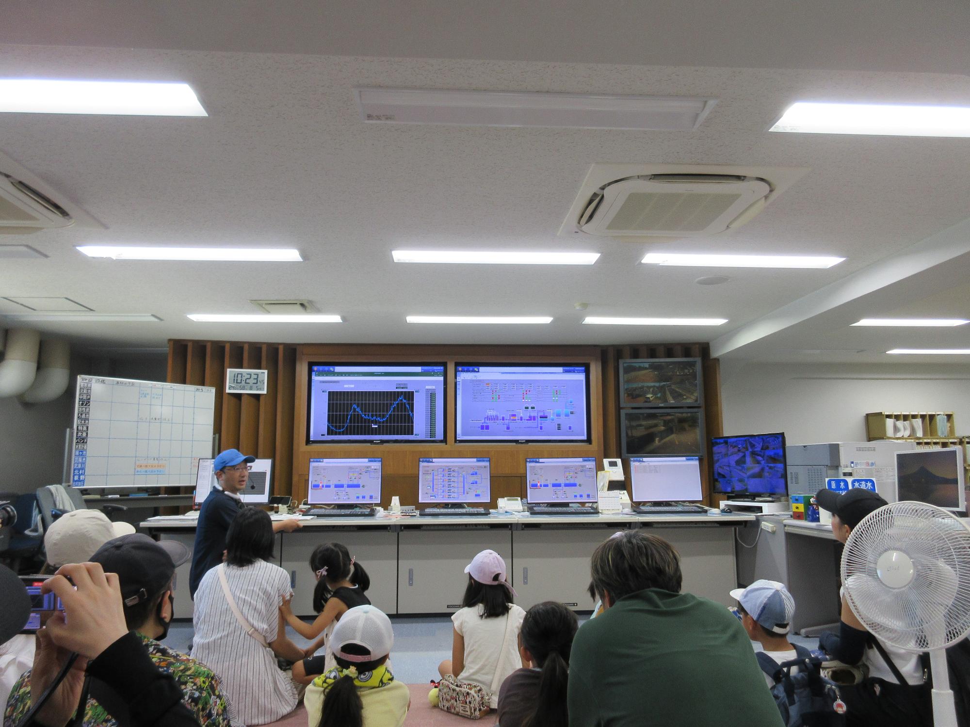 千僧浄水場見学ツアー8